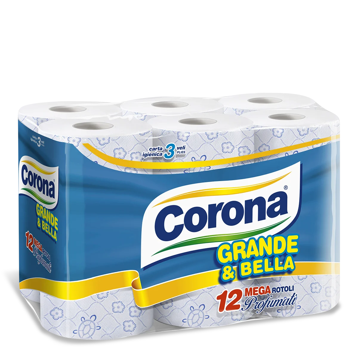 Carta igienica corona 12 rotoli