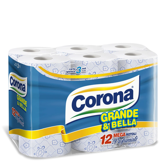 Carta igienica corona 12 rotoli